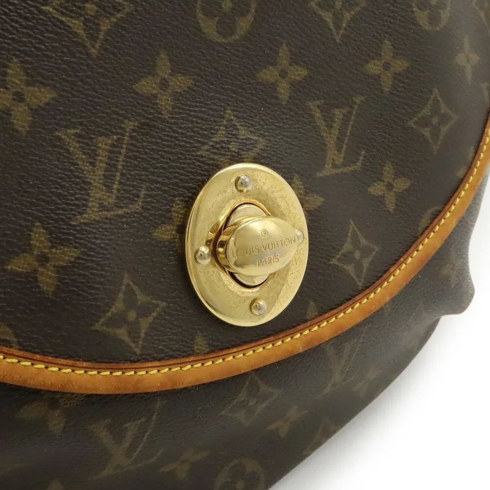 LOUIS VUITTON Brown Monogram Shoulder Bag - Picture 9 of 9